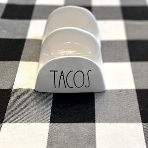 Rae Dunn Ceramic Tacos Serving Dish